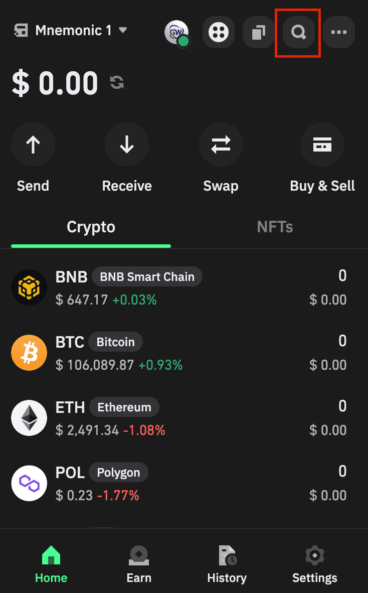 Trust Wallet Adding Sui