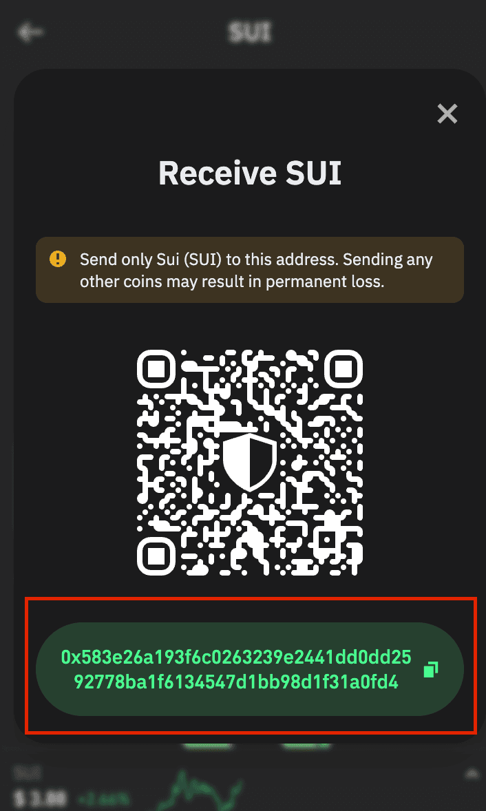 Trust Wallet Sui Address